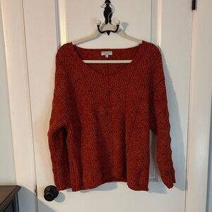 NWOT! Women's Rust Sweater